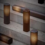 Aluminiowy słupek ogrodowy Sidara 45 antracyt - wysokość 45 cm