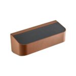 Brązowy kinkiet solarny Marcellio Nordlux - z czujnikiem ruchu PIR - bez kabli