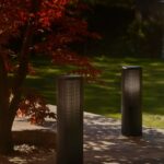 Czarna lampa ogrodowa do oświetlania ścieżek Sidara 45 IP44 aluminium - Nordlux