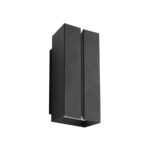 Czarny kinkiet zewnętrzny Clarini Nordlux IP54 - góra dół - loftowy