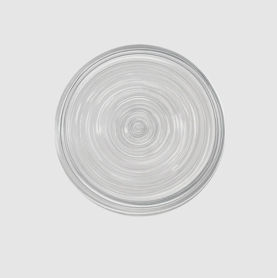 Kinkiet szklany Blink Loop przezroczysty - okrągły