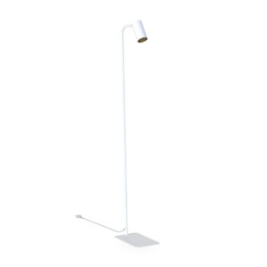 Lampa podłogowa do czytania Mono biało-złota - Nowodvorski