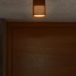 Lampa sufitowa Sidara brązowa IP54 - odporna na warunki zewnętrzne