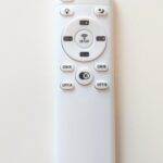 Lampa wisząca Circle 60+80+80 mosiądz - potrójny ring LED - sterowana pilotem