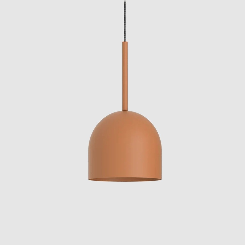 Lampa wisząca Rio 16 nad stół - w kolorze terakoty