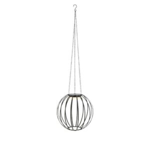 Lampa wisząca solarna Kivo na taras metalowa - IP44 zewnętrzna