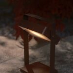 Lampka solarna na dwór Saulio Nordlux IP44 brązowa - zewnętrzna