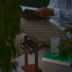 Lampka solarna na zewnątrz Saulio Nordlux IP44 brązowa - obracany klosz