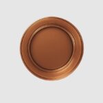 Mała lampa ścienna Blink Pure miodowa - szklany okrągły klosz