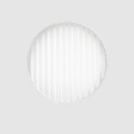 Mały kinkiet Blink Ray transparentny - ryflowane szkło