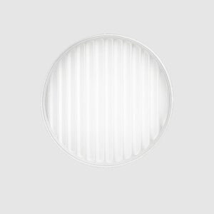 Mały kinkiet Blink Ray transparentny - ryflowane szkło