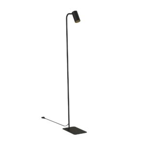 Minimalistyczna lampa podłogowa Mono - regulowany klosz tuba