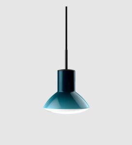 Niebieska lampa wisząca Onda gradientowa - Grupa Products