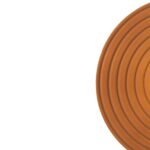 Owalny kinkiet Minos 1 żółty do salonu - zamszowe wykończenie