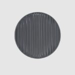 Szklany kinkiet do sypialni Blink Ray grafit - okrągły