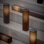 Wysoki słupek ogrodowy na schody Sidara 95 IP44 antracyt - Nordlux