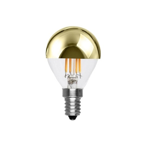 Żarówka E14 LED Ledvance 4W 2700K - ze złotym odbłyśnikiem