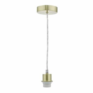 Zawieszenie do lamp wiszących E27 - satynowy mosiądz