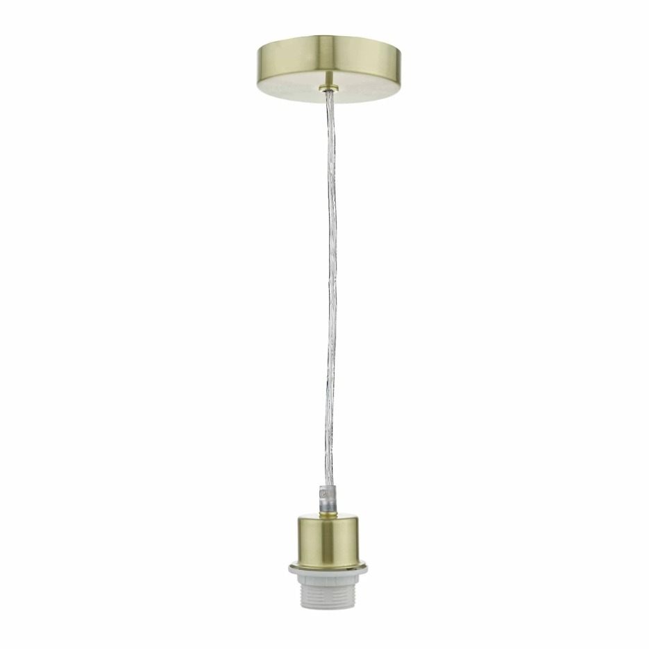 Zawieszenie do lamp wiszących E27 - satynowy mosiądz