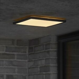 Zewnętrzny plafon Oja 29 Outdoor IP54 czarny - kwadratowy