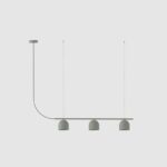 Zielona lampa nad wyspę Rio 3 - z trzema kloszami