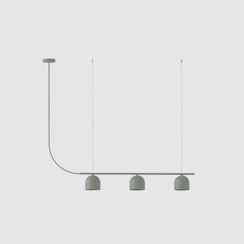 Zielona lampa nad wyspę Rio 3 - z trzema kloszami