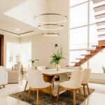 Złota lampa wisząca Circle Slim 40+60+80 - 3 cienkie okręgi LED