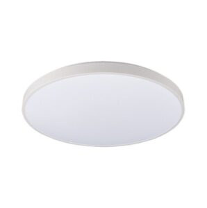 Biały plafon IP44 Agnes Round PRO M 49cm - 3000K