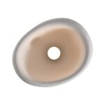 Biały plafon sufitowy do sypialni Stone 50 - nieregularna forma