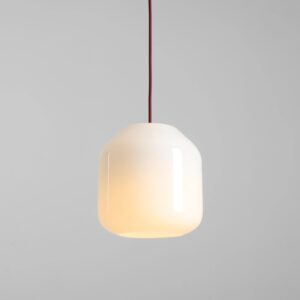 Elegancka lampa wisząca Flask Cherry 18 - butelkowa forma