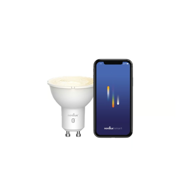 Inteligentna żarówka GU10 2700K 380lm Nordlux - regulacja jasności