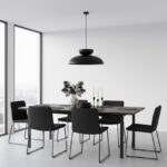 Nowoczesna lampa wisząca do jadalni Mega - loft