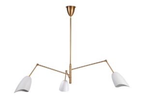 Nowoczesna lampa wisząca Ragno - 3 regulowane ramiona