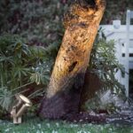 Reflektor do oświetlania drzew Taurus IP54 - wbijany w ziemię - ze stali nierdzewnej