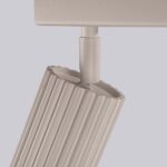Regulowana listwa sufitowa Karbon 6L taupe - 6 kierunkowych tub - do kuchni