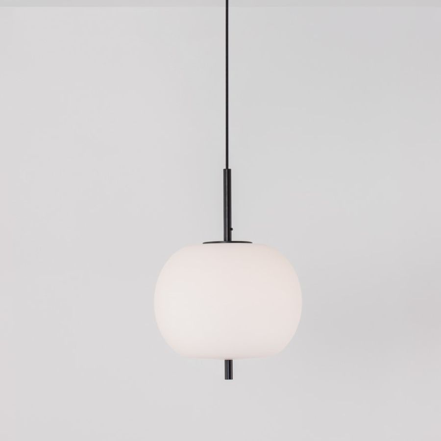 Szklana lampa wisząca Tivoli 30 - owalny klosz