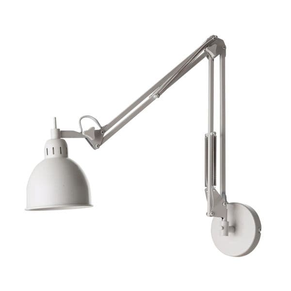 Biała lampa ścienna Job - Frandsen Lighting - matowa, metalowa
