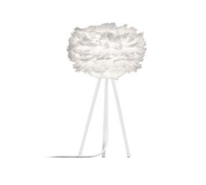 Biała lampa stołowa - tripod table - Eos Light Mini