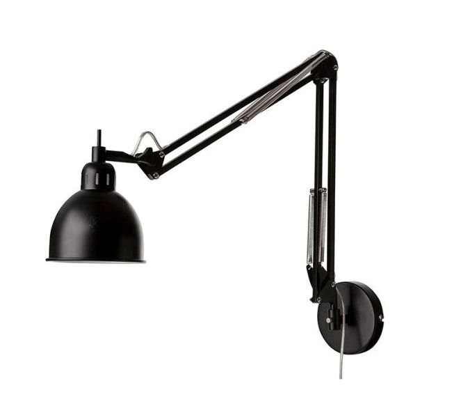 Czarna ścienna lampa Job - Frandsen Lighting - nowoczesna