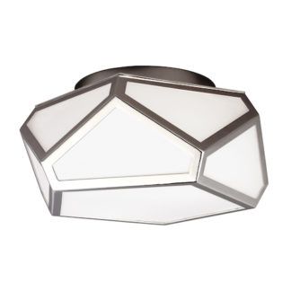 Dekoracyjny plafon Diamond szklany nikiel