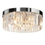 Elegancka lampa sufitowa do łazienki Crystal - Endon Lighting