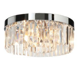 Elegancka lampa sufitowa Crystal - Endon Lighting