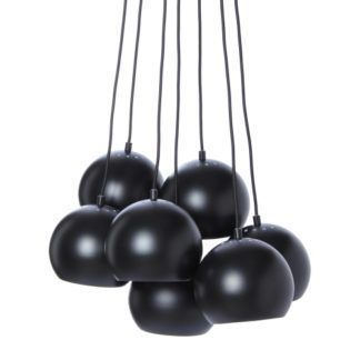 Lampa wisząca Ball Multi - Frandsen Lighting - matowa czarna