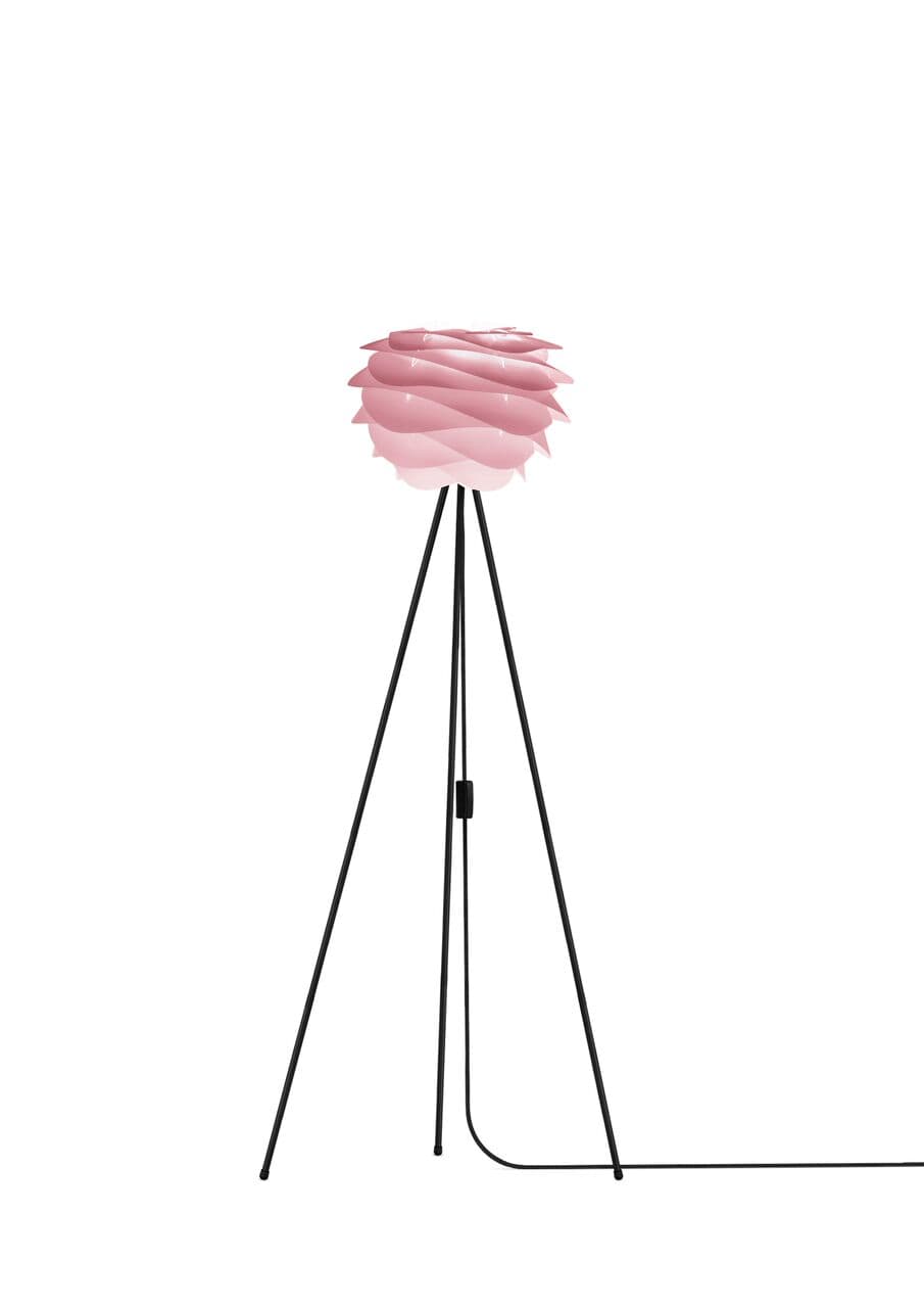 Lampa podłogowa Carmina mini Gradient BABY ROSE Umage - tripod, różowa