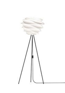 Lampa podłogowa skandynawska Carmina White Umage - tripod, biała