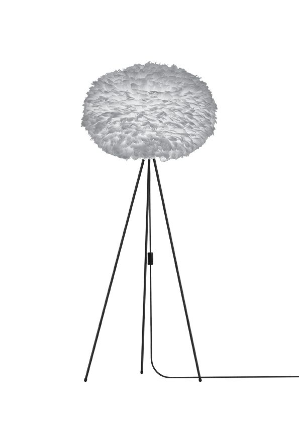 Lampa podłogowa - trójnóg - Eos Light XL - szara