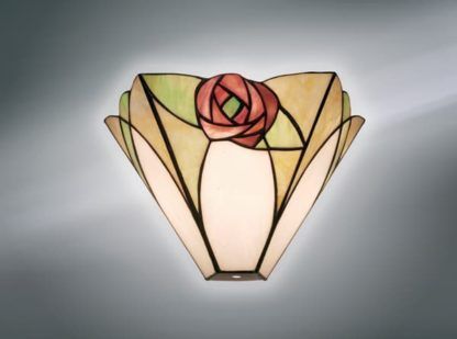 Lampa ścienna Ingram - Interiors - kolorowe szkło