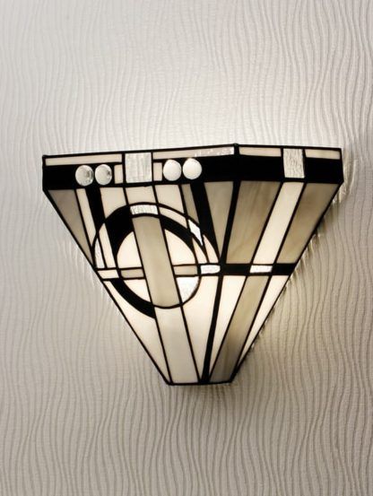 Lampa ścienna Metropolitan - Interiors - szklana