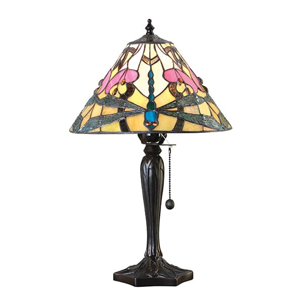 Lampa stołowa Ashton - Interiors - mała, szklana