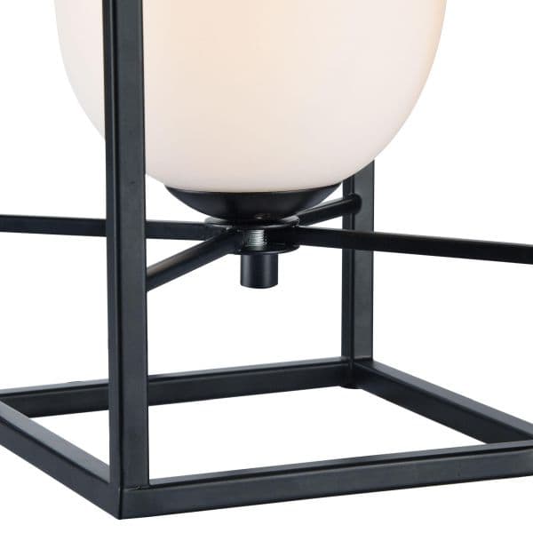 lampa stołowa jajowata z ramą